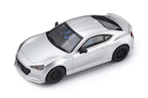 PCT01W Subaru BRZ Silver with working headlights 1:32 scale